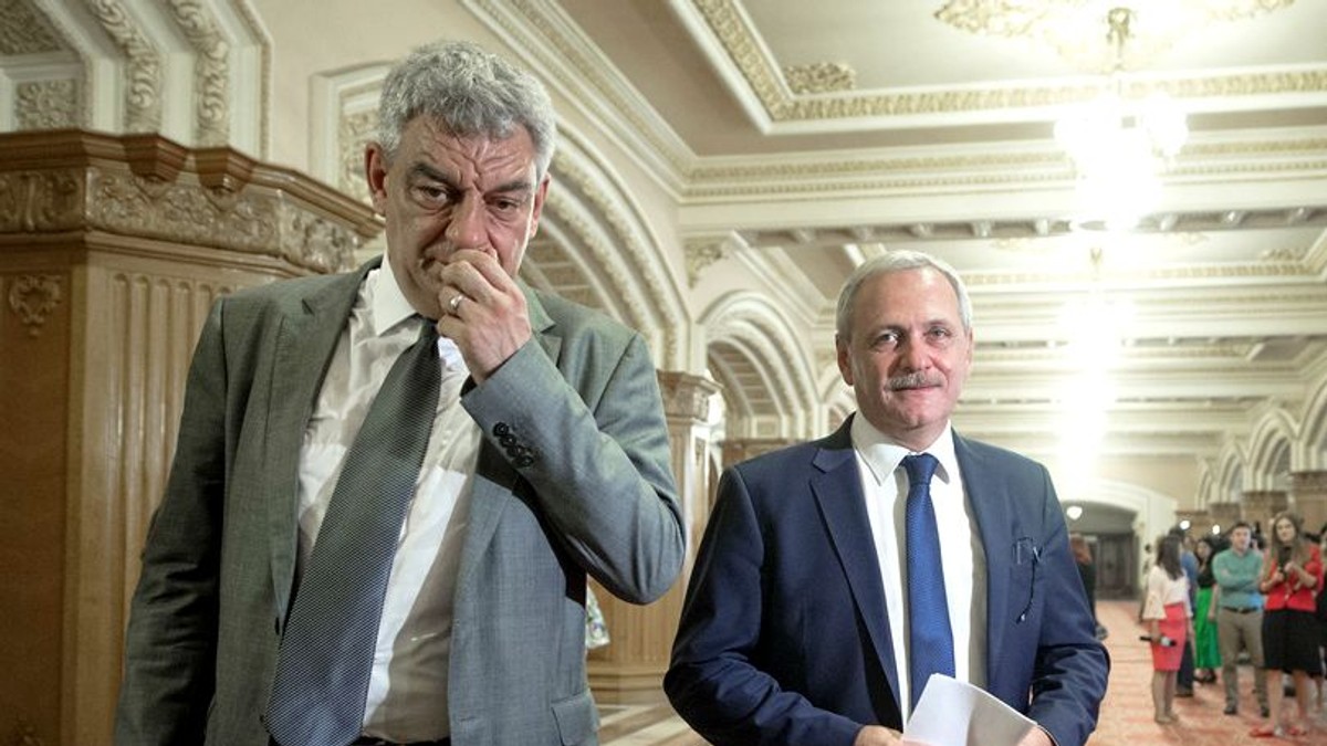 Mihai Tudose și Liviu Dragnea