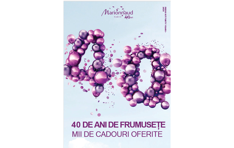 Marionnaud sărbătorește 40 de ani de frumusețe și dedicare