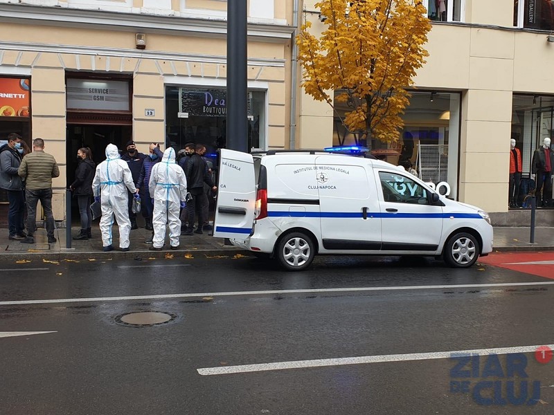 Imobilul în care au fost găsiți morți cei doi tineri. Foto: Ziar de Cluj
