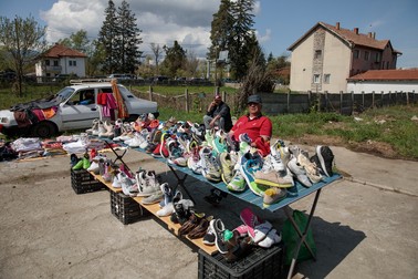 Încălțăminte de toate mărimile și mărcile, cu prețuri de la 10 lei Foto: Vlad Chirea