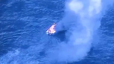 Ambarcatiune lovita de SUA