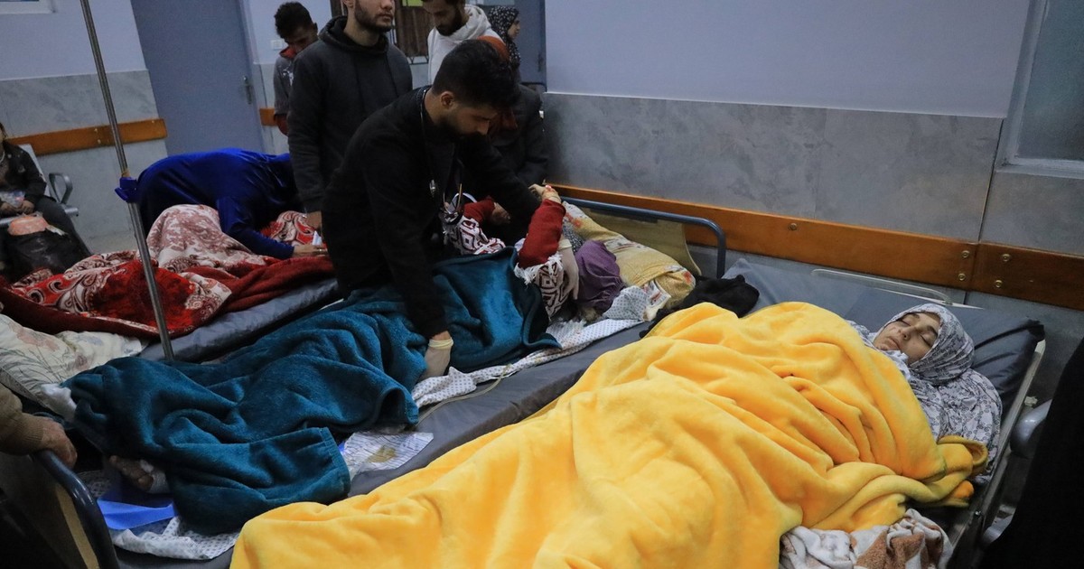 Pacienți în Spitalul Kamal Adwan din Beit Lahiya Foto: Profimedia