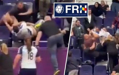 Filmul bătăii de la meciul de handbal de la Timişoara: unul dintre părinţi a ajuns la poliţie, celălalt la spital! De unde a pornit totul şi ce jigniri s-au adus. Exclusiv