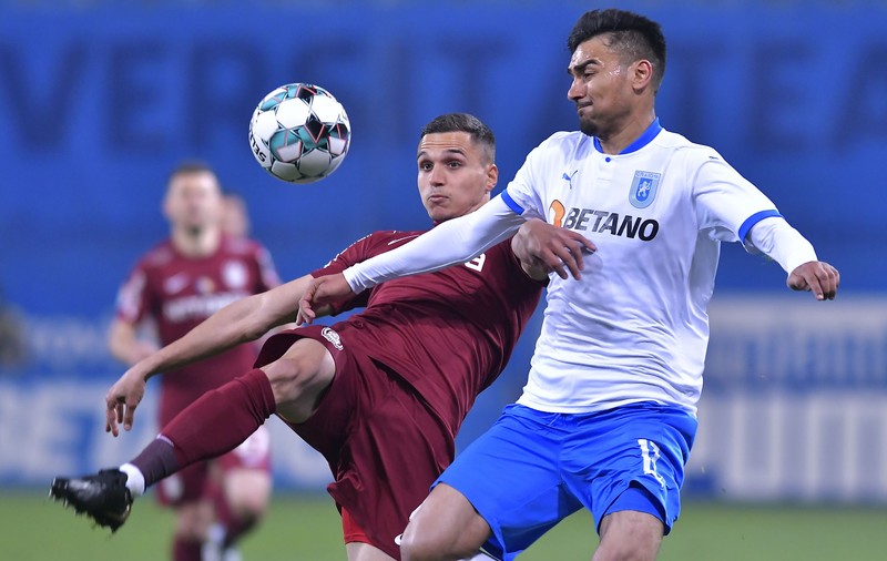 Liga 1, etapa a 30-a. Derby-ul Craiova - CFR Cluj, nedecis. FCSB, remiză la Sf. Gheorghe