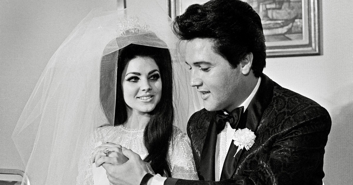 Priscilla și Elvis în ziua nunții, pe 1 mai 1967, la Hotelul Aladdin din Las Vegas. Foto: Hepta