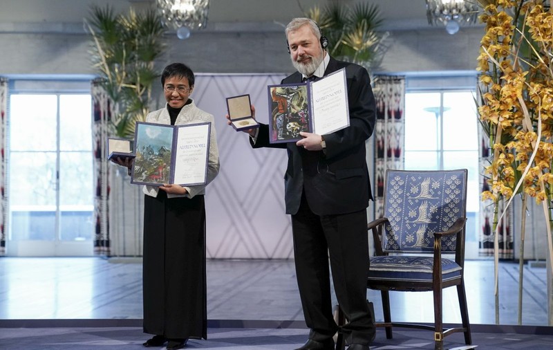 Pledoarie pentru libertatea presei la decernarea premiului Nobel pentru Pace: „Suntem antidotul tiraniei”