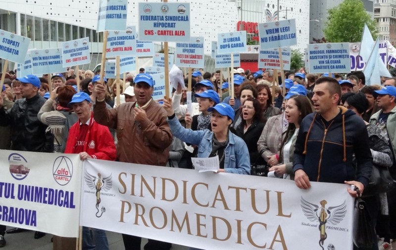 Sindicatul Promedica, despre lipsa banilor de salarii pentru medici: ”Este stare de alertă în spitale, suntem pregătiți să luptăm în stradă”