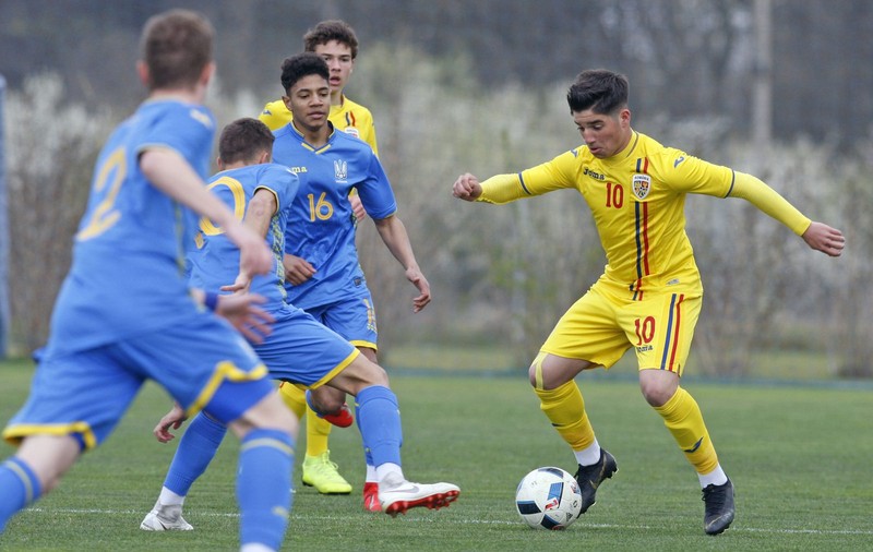România U15 – Ucraina U15 0-2, în cel de-al doilea meci amical disputat la Buftea