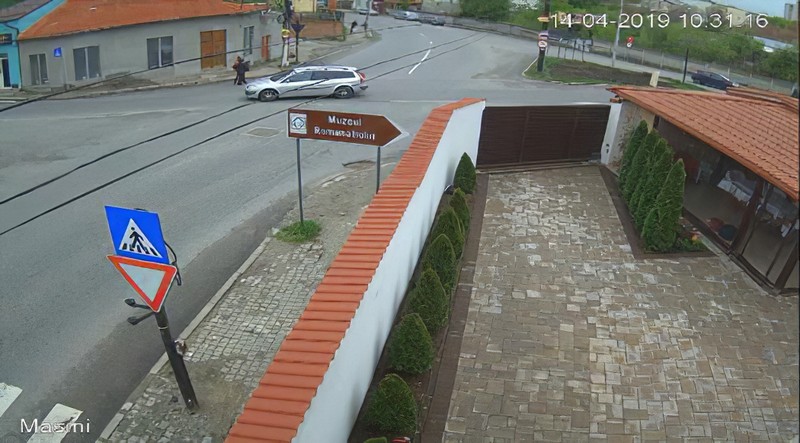 Imagini cu maşina lui Dincă din zona în care Luiza a fost văzută&nbsp; ultima oară &nbsp;