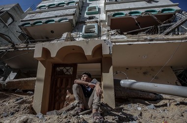 Clădiri distruse din Fâșia Gaza | Foto: EPA