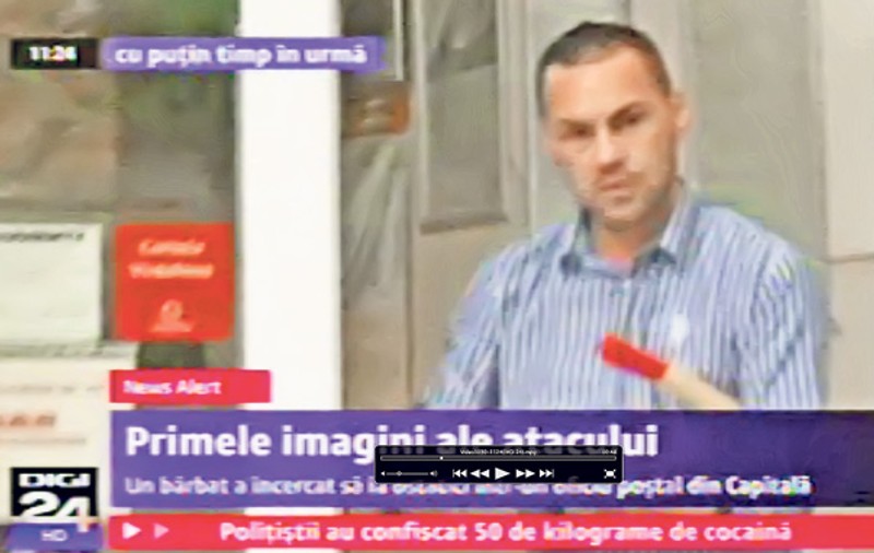 Agresorul de la Poştă se crede cavaler teuton!