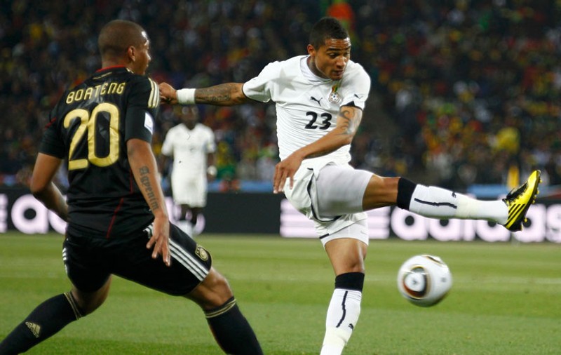 Prince Boateng, pe urmele lui Mutu: are 13 tatuaje