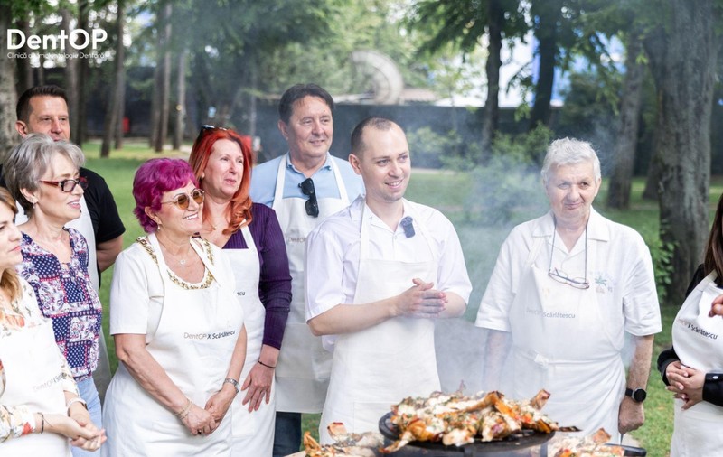 Dr. Cazacu Corrado - Medic specialist Chirurgie Dento-Alveolară și echipa sa au organizat a doua ediție a DentOP Grill Festival