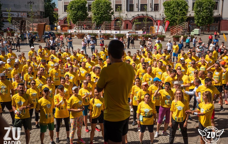 (Publicitate) Peste 150 de români au alergat alături de Mihai Morar și de Radio ZU în „Mișcarea ZU. Mișcarea pentru mișcare”