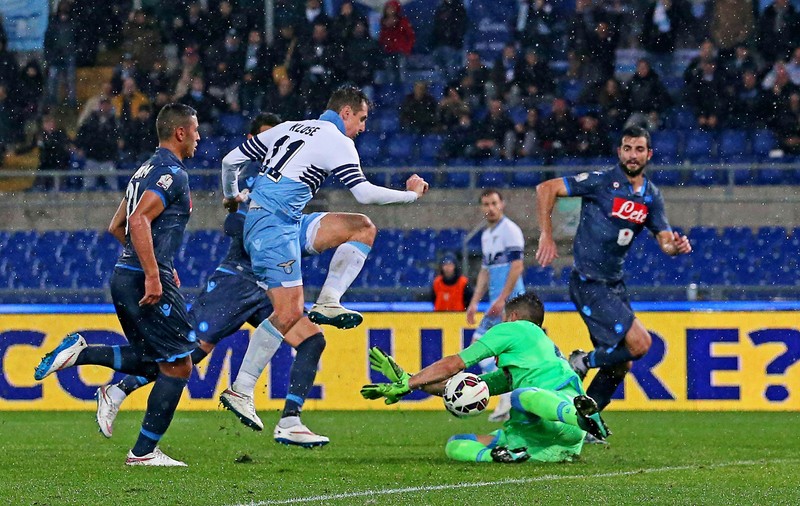 Lazio și Napoli au încheiat nedecis prima semifinală din Cupa Italiei / VIDEO
