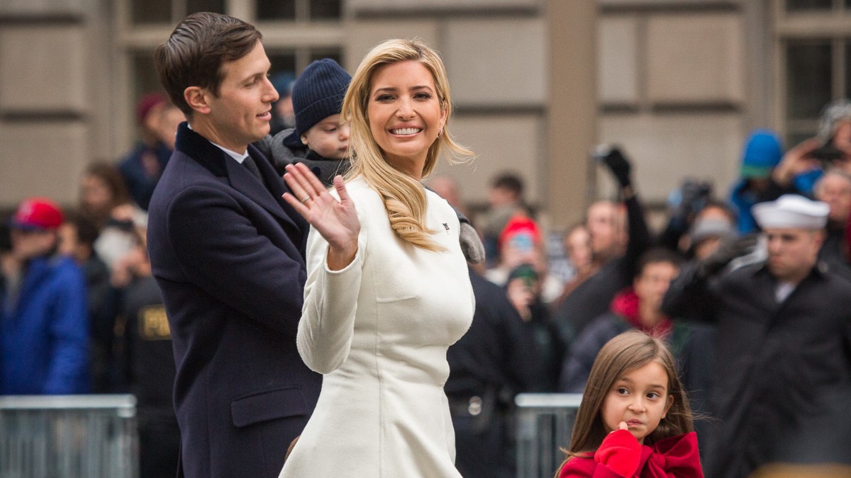 Ivanka Trump, la ceremonia de învestire în funcție a tatălui ei