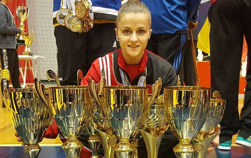 A avut loc premierea pentru medaliile de la Campionatul European de Fotbal Tenis. Am luat 12 de aur și una de bronz!