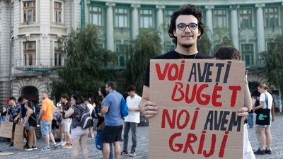 protest studenti burse 2025