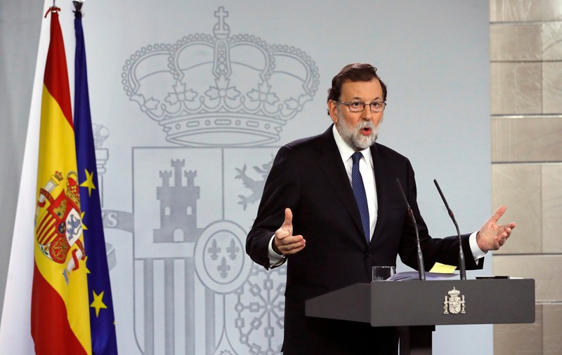 Premierul spaniol Mariano Rajoy merge în Catalonia, prima data de la izbucnirea crizei