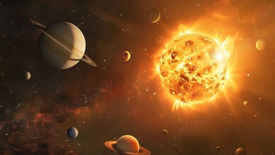 Soarele si planetele