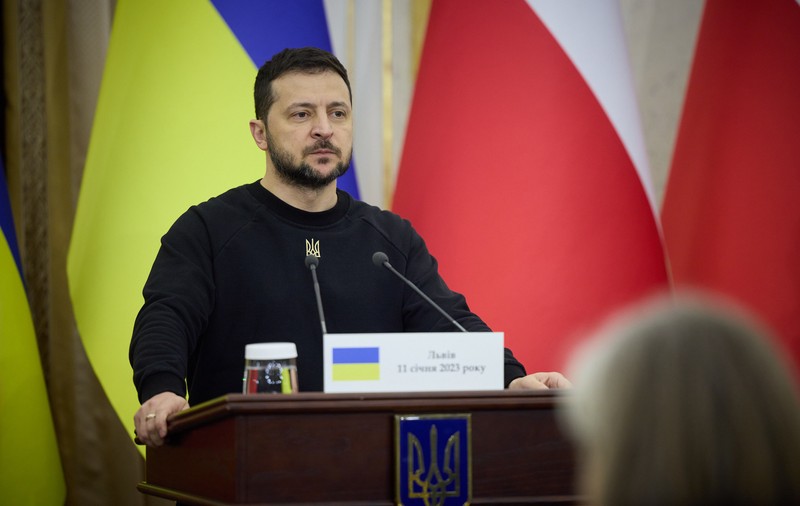 Zelenski critică „meschinăria” unor ţări care nu au ajutat Ucraina în fața invaziei. Laude aduse Poloniei