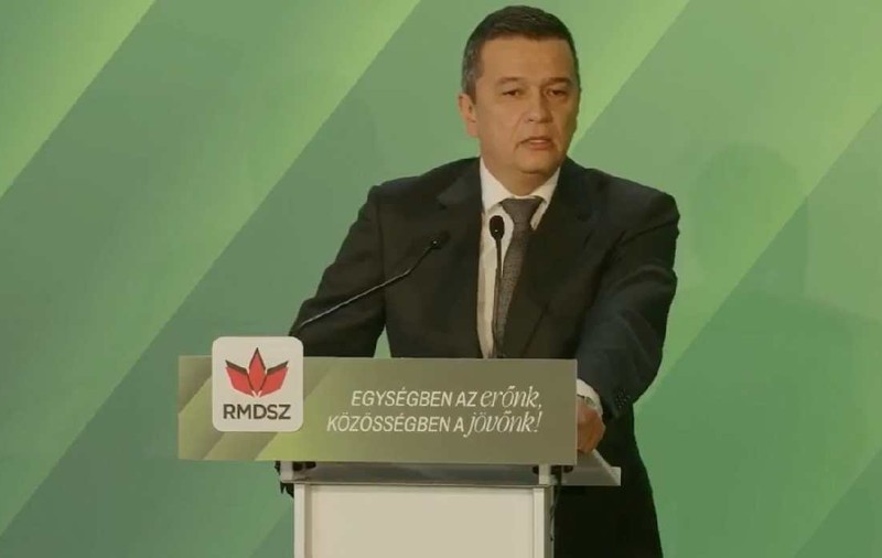 Sorin Grindeanu a ieșit din sală când s-a intonat imnul secuiesc, la Congresul UDMR