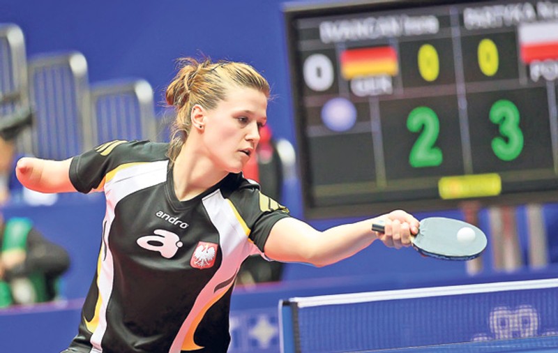 La CM de tenis de masă, românca Bernadette Szocsa fost «spulberată» de o poloneză cu handicap