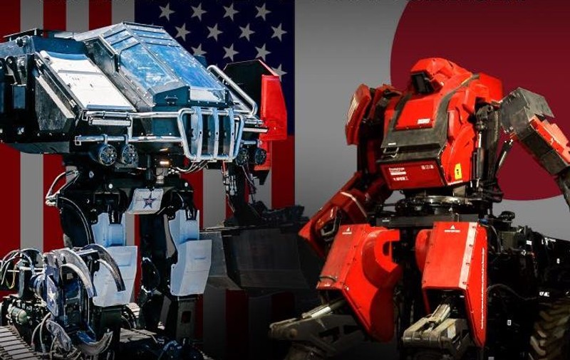 VIDEO| Statele Unite vs Japonia: Prima luptă între roboți giganți s-a încheiat la egalitate