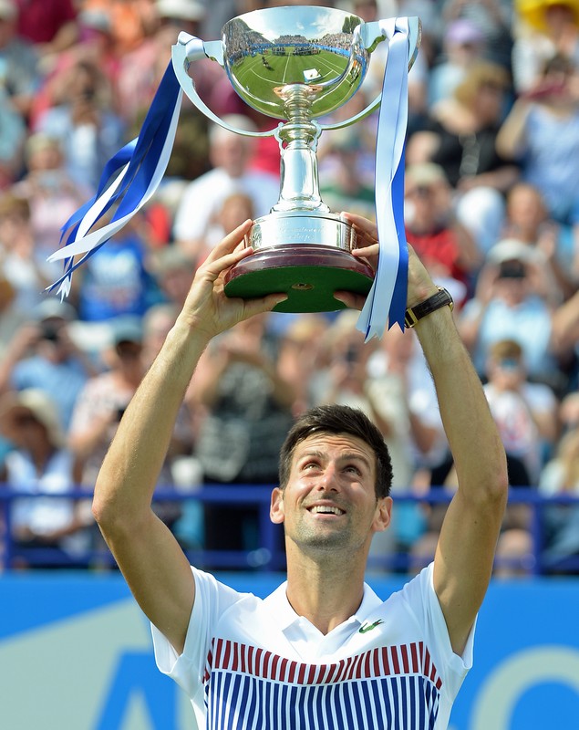 Novak Djokovic a triumfat la Eastbourne. Al doilea său trofeu din acest an / GALERIE FOTO