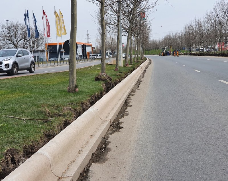 Robert Negoiță schimbă din nou bordurile din sectorul 3. „Cele vechi arată oribil”