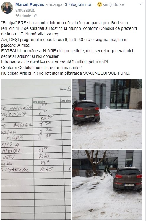 Mesajul lui Marcel Pușcaș