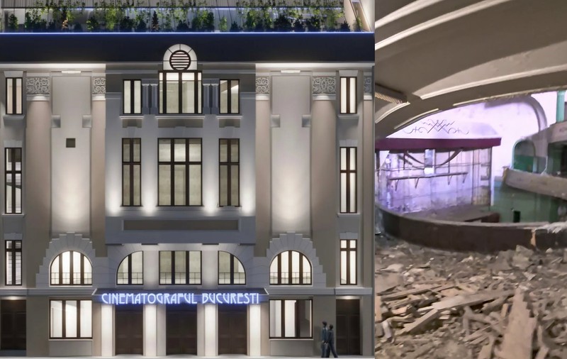 Cinematograful București se vinde pentru suma de 4,9 milioane de euro. Imagini în premieră din interior