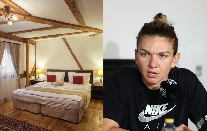 Imagini cu hotelul de trei stele din Brașov al Simonei Halep. Prețurile la cazarea în clădirea istorică din secolul al XIX-lea cresc pe perioada verii