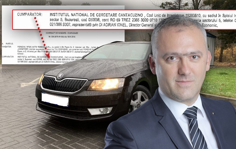 DOCUMENTE | Când era director la institutul falimentar „Cantacuzino”, șeful Unifarm și-a luat 4X4 pe bani publici