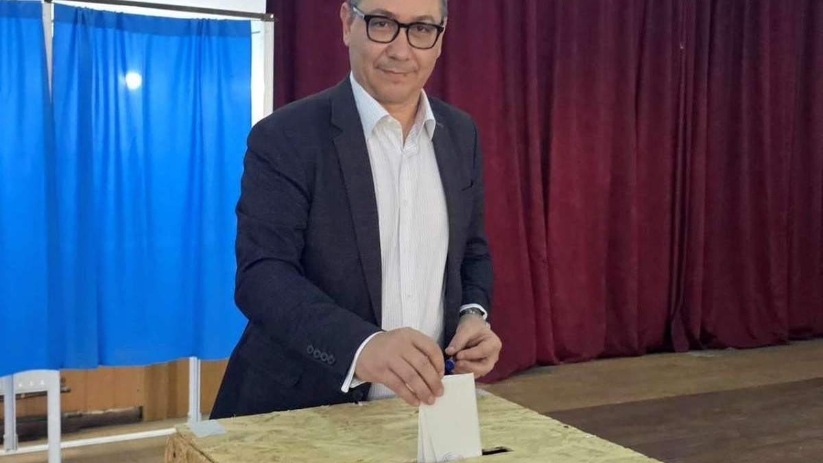 Victor Ponta a votat