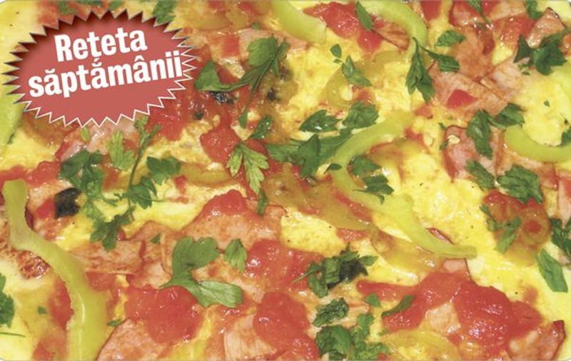 Omletă cu muşchi file (Reţeta săptămânii)