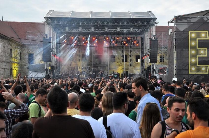 Formația australiana The Cat Empire, la Electric Castle, în 2015