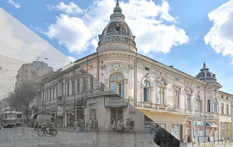Casa negustorului Dimitrie Petrescu, aflată în paragină de zeci de ani, se vinde cu 1,75 milioane de euro. Are 30 de camere, dintre care 20 de dormitoare