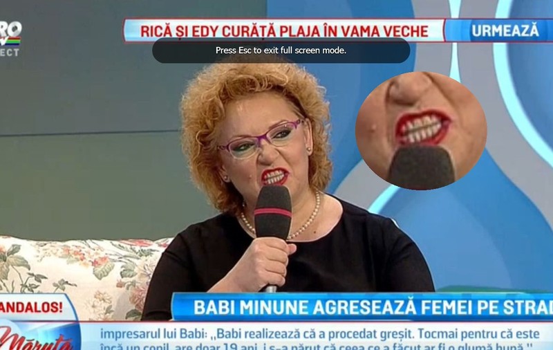 Gafa Mihaelei Tatu de la Măruță din emisiune. Uite cum a apărut ÎN DIRECT!