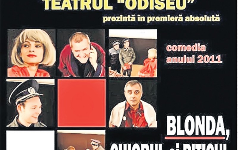 Scandal politic la teatru! «Blonda, chiorul şi piticul» a pus pe jar scena românească