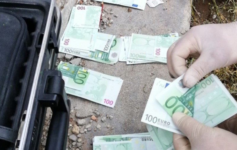 Un bărbat din Timiș a furat 170.000 de euro din casa unei femei și i-a îngropat în curtea unor locuințe
