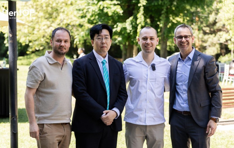 DentOP a primit o vizită din partea reprezentantului implanturilor de tip Inno - Bosik Kim, la DentOP Grill Festival