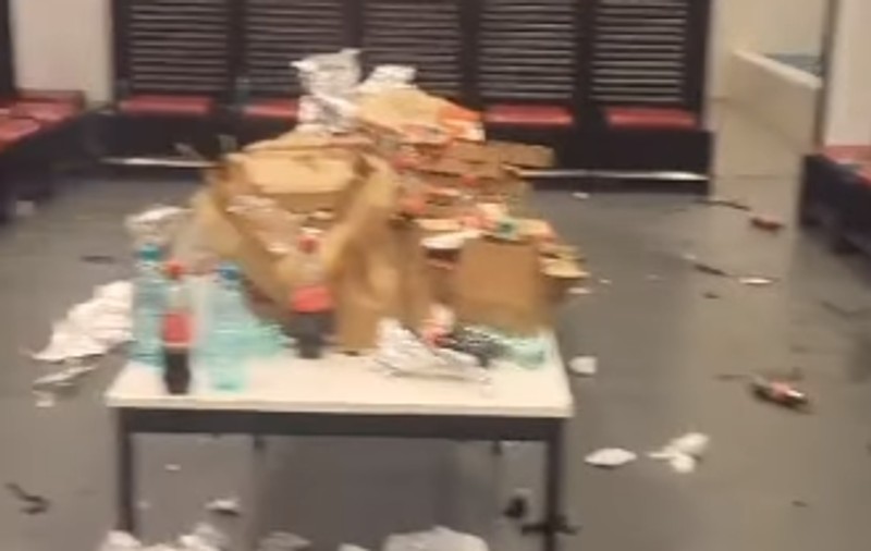 Kosovarii au lăsat dezastru la vestiare, după ce au plecat de la Arena Națională: „Și la porci e mai curat”