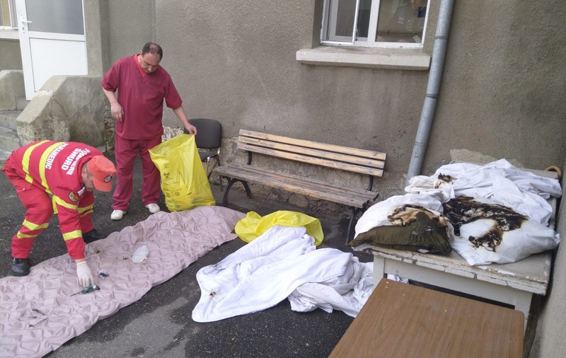 Explozie într-un spital din Ploieşti. O pacientă de 80 de ani, care era în comă, a suferit arsuri