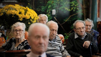 Romania Elections Retirement Home
