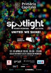 Spotlight 2018 - Bucharest International Light Festival. Afișul Spotlight-Bucharest International Light Festival 2018