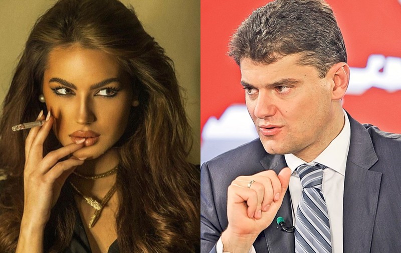 Prima poză cu Cristina Belciu și Cristian Boureanu împreună. Ipostaza tandră în care fostul politician apare alături de iubita cu 25 de ani mai tânără