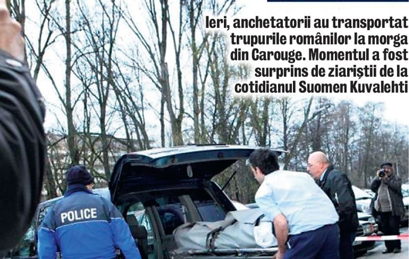 Un român din Elveţia şi-a executat soţia şi cei doi copii