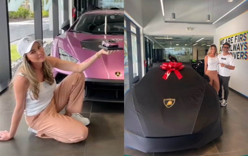 Alina Vidican a primit o mașină de sute de mii de dolari de la soțul milionar: „Ești universul meu”. A împlinit 39 de ani