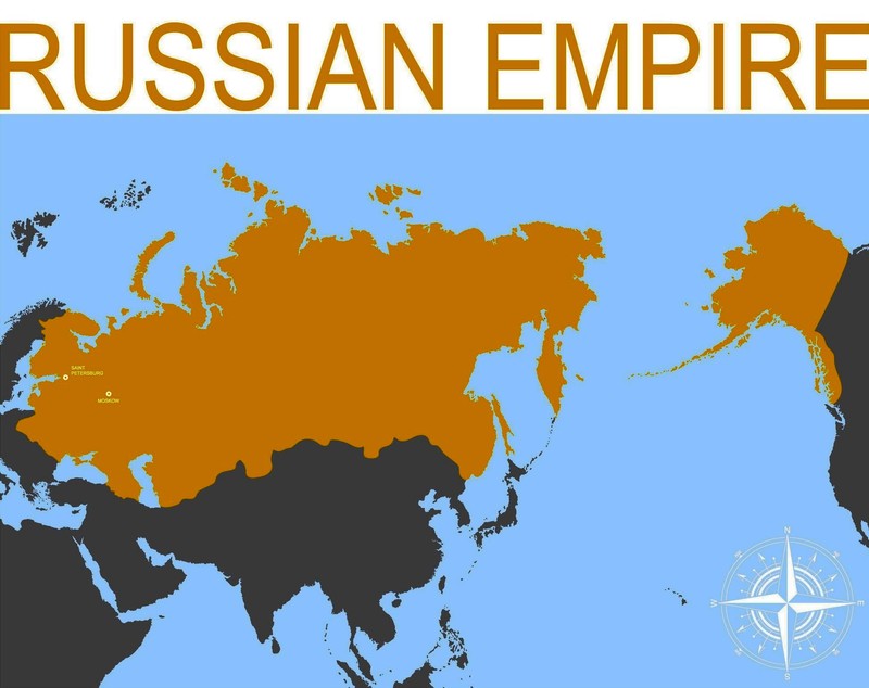 Harta Imperiului Rus